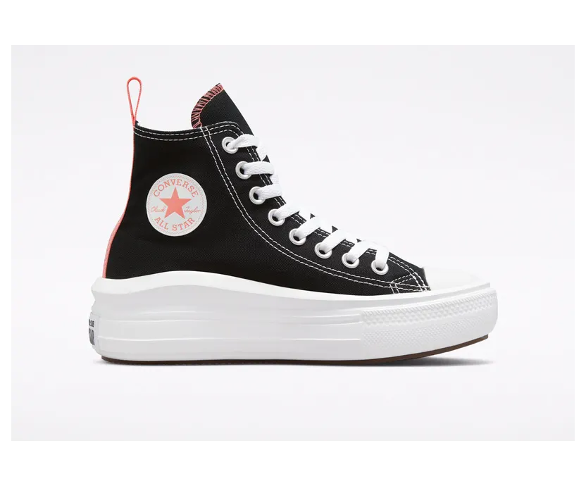 Converse Chuck Taylor All Star Move Platform Black/pink Salt/White
