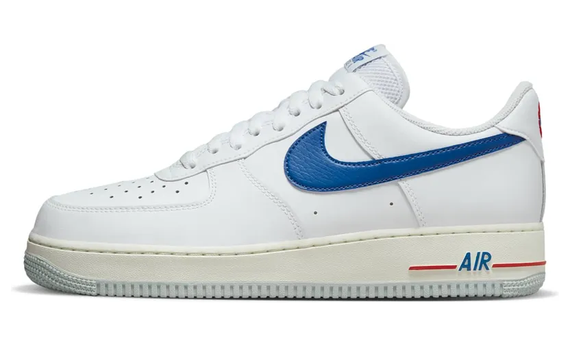 Nike Air Force 1 “White / University Red / Sail” (DX2660100)