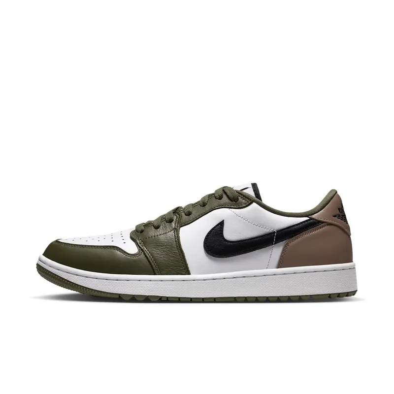 Air Jordan 1 Golf – “White / Medium Olive / Khaki / Black” (DD9315-121)