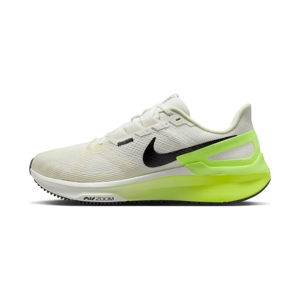 Nike Air Zoom Structure 25 Summit White Volt Coconut Milk Black (DJ7884-111)