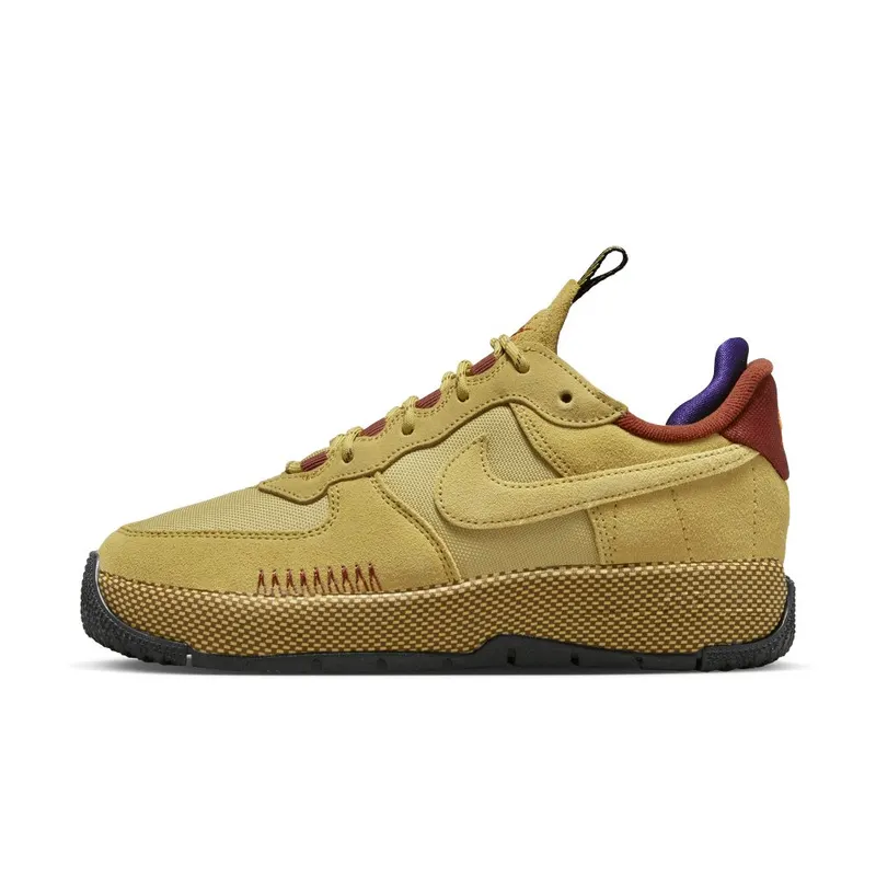 Nike Air Force 1 Wild Wheat Gold/Rugged Orange/Field Purple/Wheat Gold (FB2348-700)
