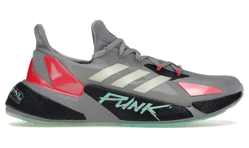 adidas X9000L4 Cyberpunk 2077 Grey Yellow Zest Pink (FZ3092)