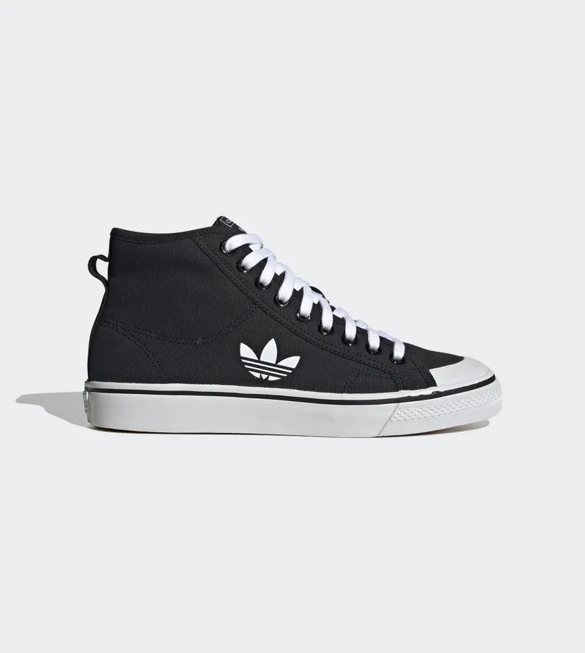 Adidas Nizza High ‘Core Black’ Core Black/Core Black/Cloud White (FW8352)