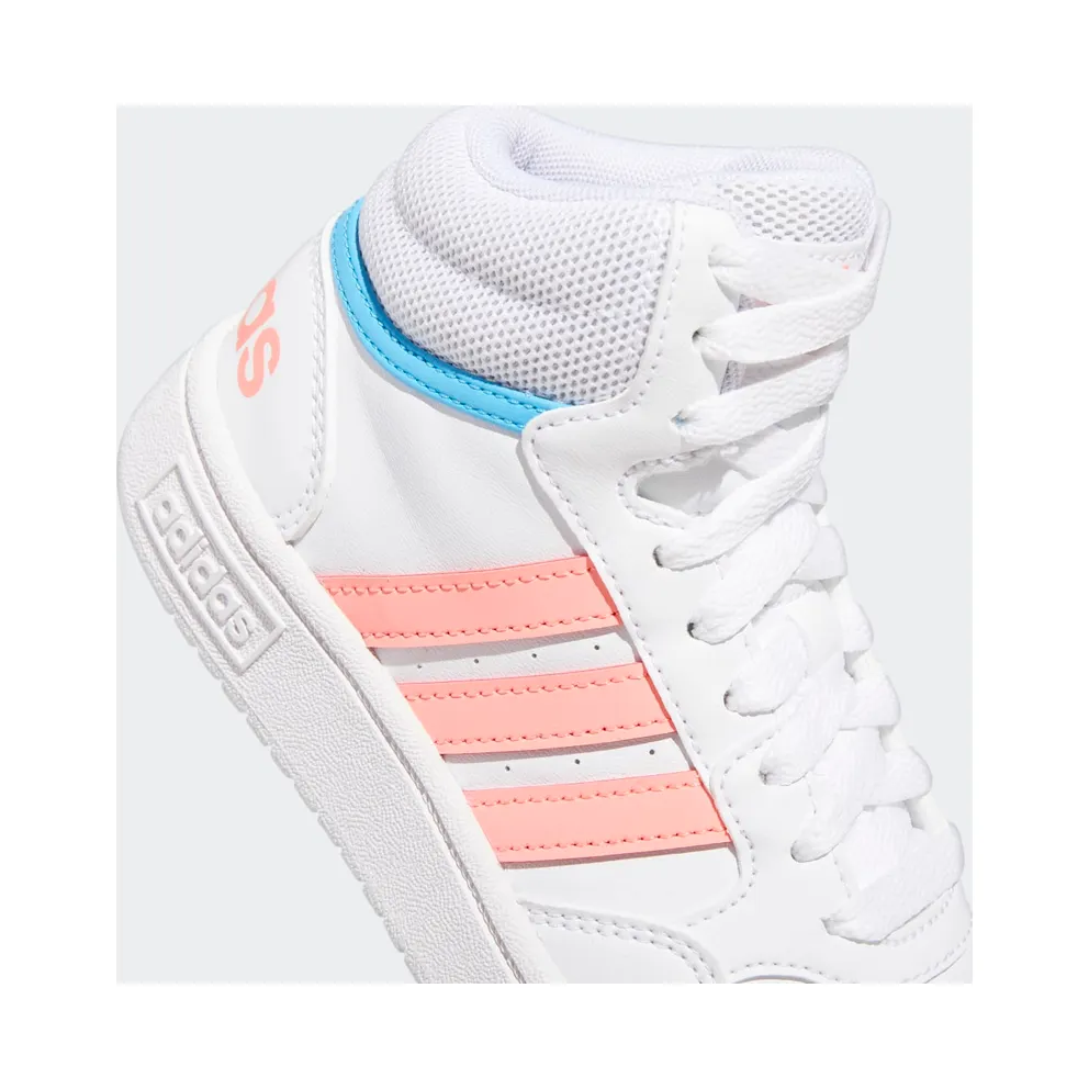 adidas Hoops Mid Cloud White / Acid Red / Sky Rush (GW6110)