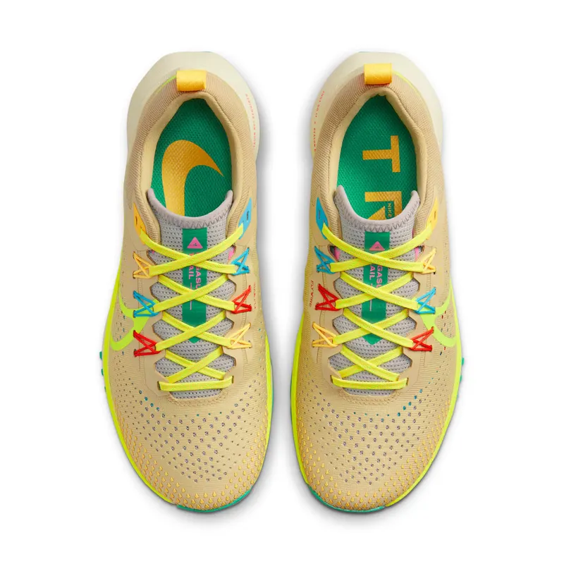 Nike React Pegasus Trail 4 Team Gold Baltic Blue Stadium Green Volt (DJ6159-700)
