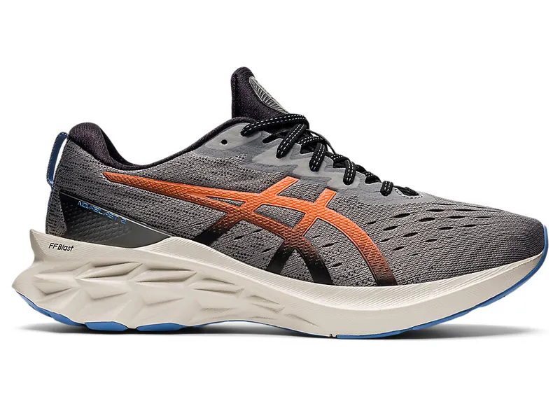 Asics NOVABLAST™ 2 Clay Grey/Shocking Orange (1011B192.021)
