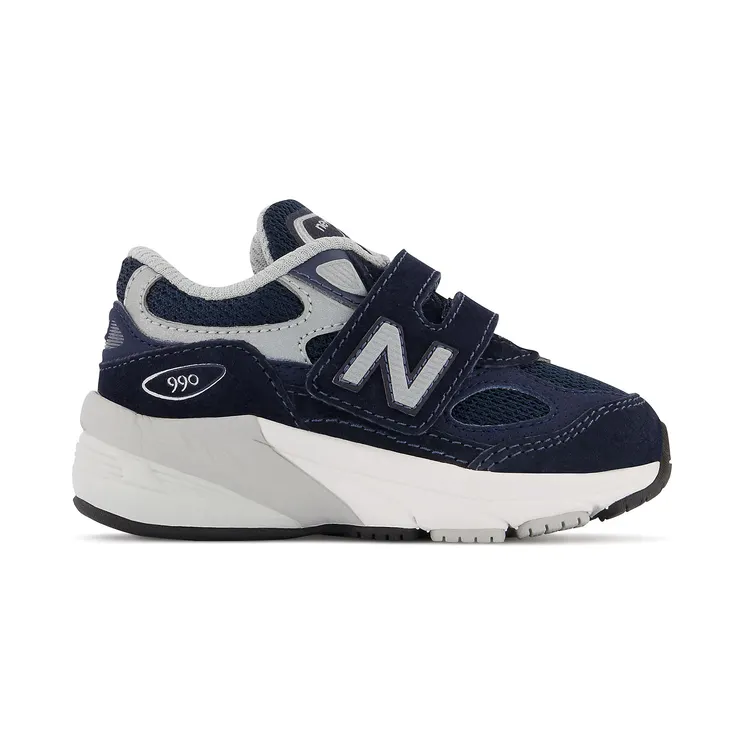 New Balance 990v6 Hook and Loop Navy Silver (IV990NV6)
