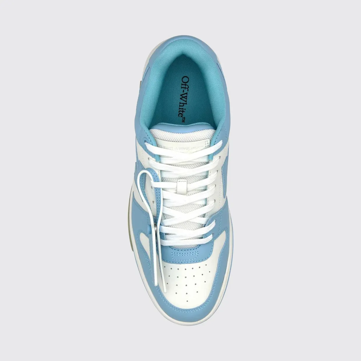 Off-White Out Of Office Leather Sneakers Beige (M189C9L0070140) (2)