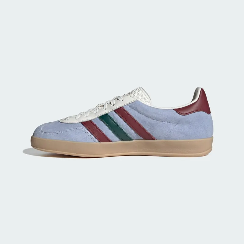 adidas Gazelle Indoor Blue Dawn / Collegiate Burgundy / Collegiate Green (IG4994)