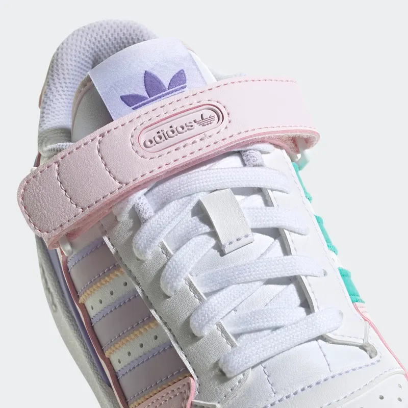 Adidas Forum Low Cloud White / Pulse Amber / Semi Mint Rush (GY8196)