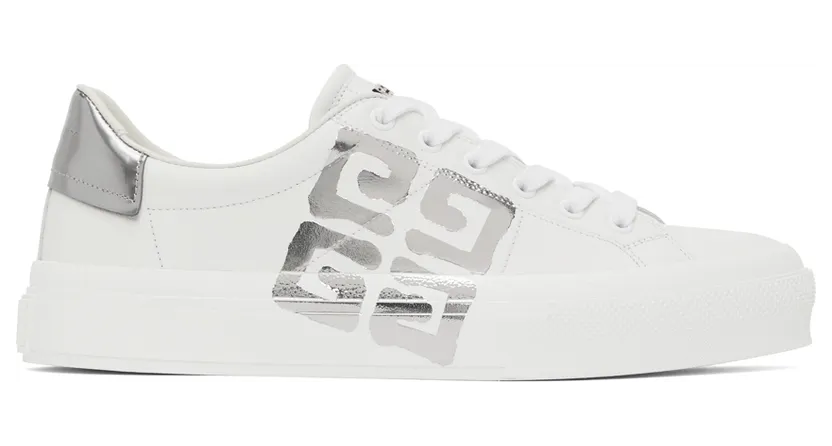 Givenchy White City Sport Sneakers (BH005VH19N132)