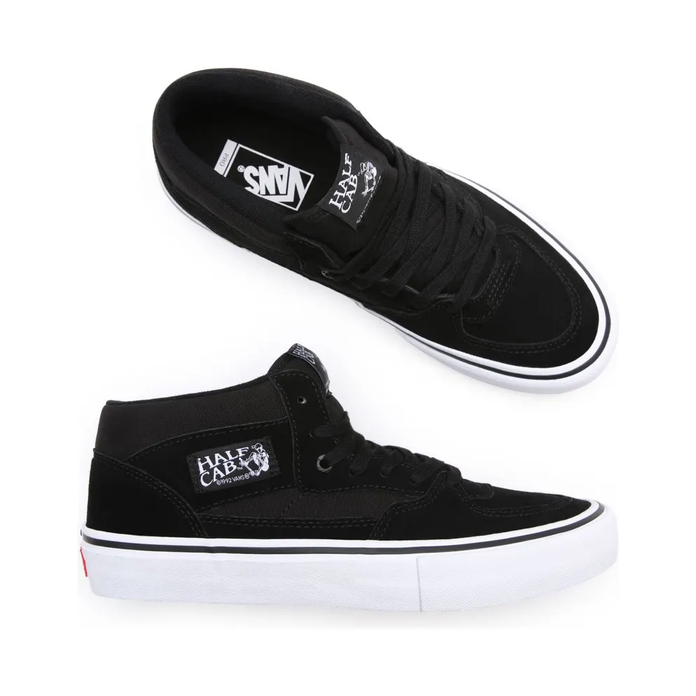 Vans Half Cab Pro Black White Black/Black-White (VN0A38CPB8C)