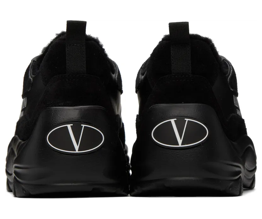 Valentino Garavani Black Gumboy Sneakers (1Y2S0B17IZA) (2)