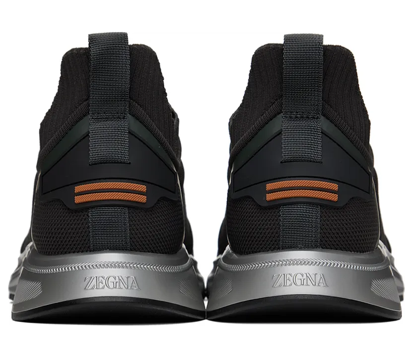 ZEGNA Gray Slip-On Sneakers (LHUTS-S5483Z) (2)