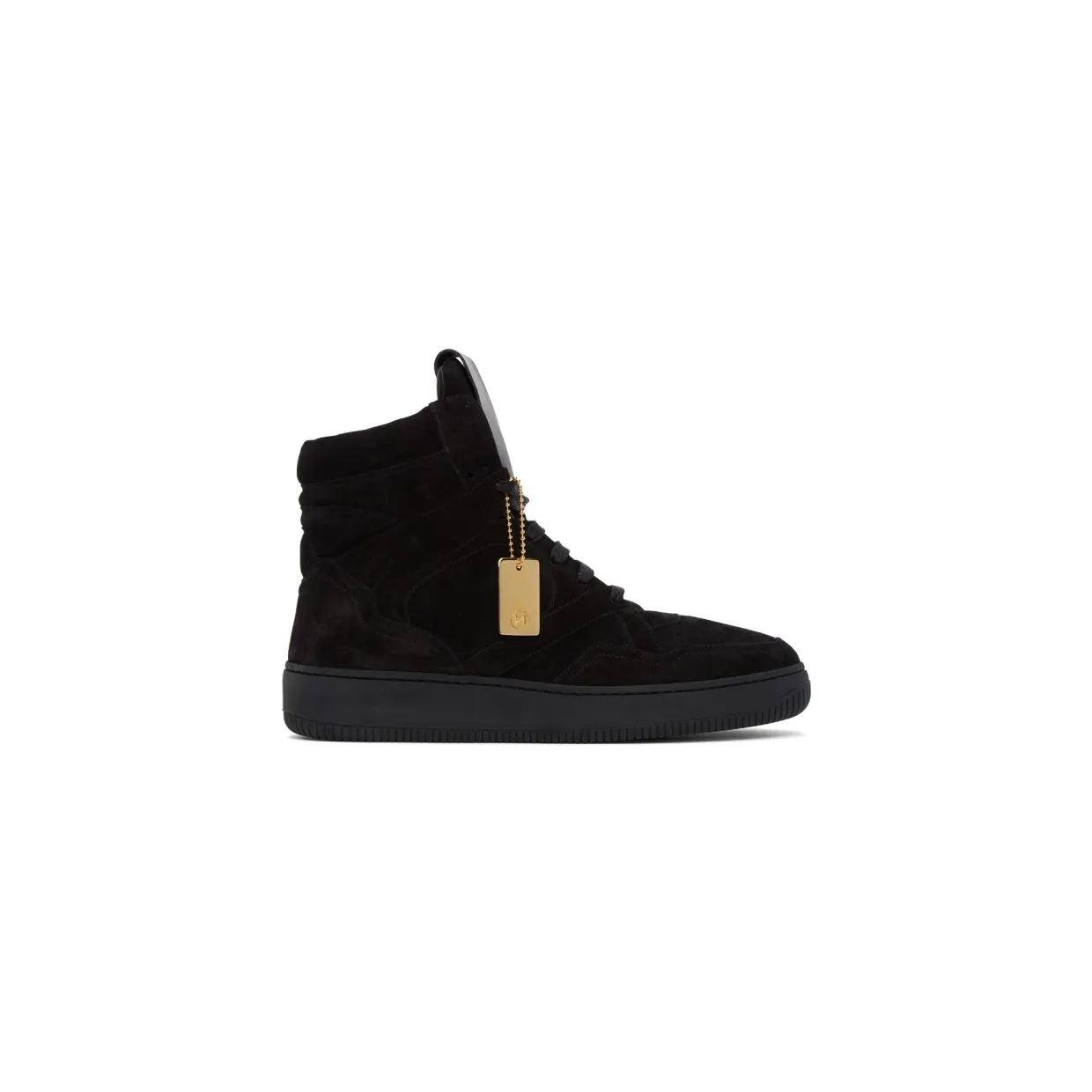 Human Recreational Services Black Mongoose High-Top Sneakers (UI20GF0200X1C8)