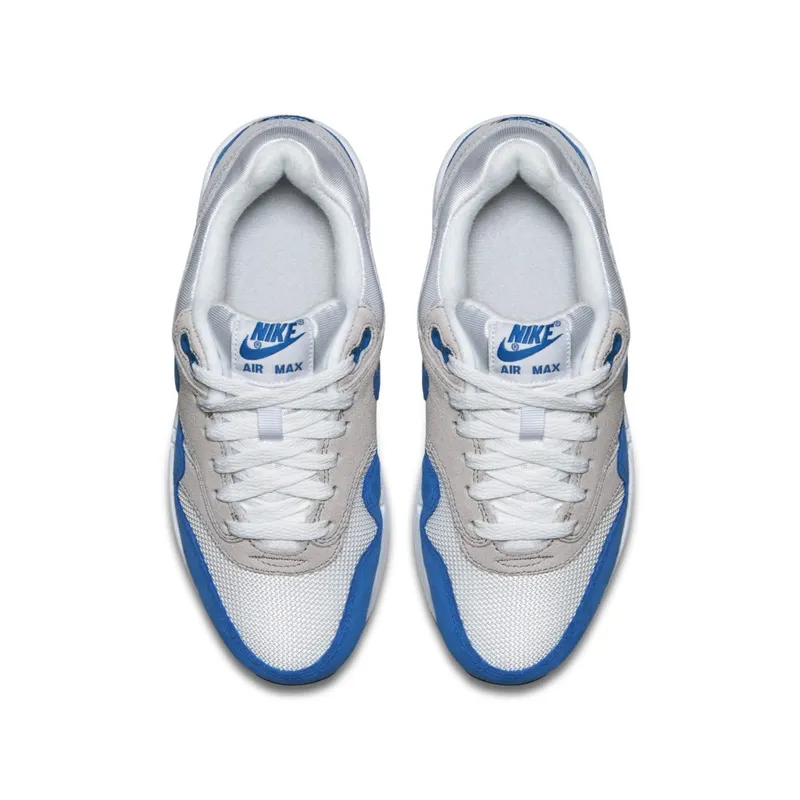 Nike Air Max 1 White Sport Royal (GS) (2015) (555766-147)