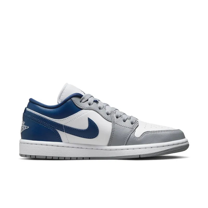 Air Jordan 1 Low White Grey Blue (DC0774-042)
