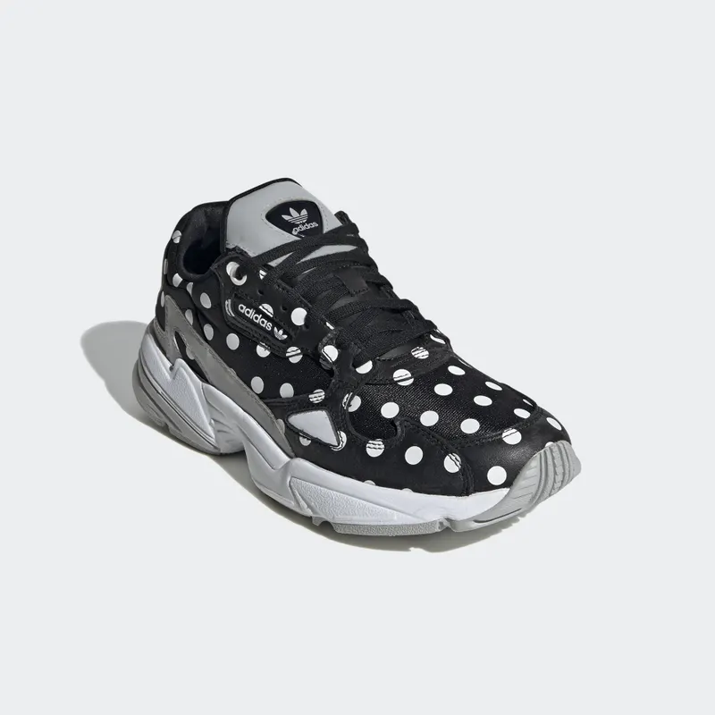 adidas Falcon Polka Dot (W) Core Black/Crystal White/Grey Two (EH3522)