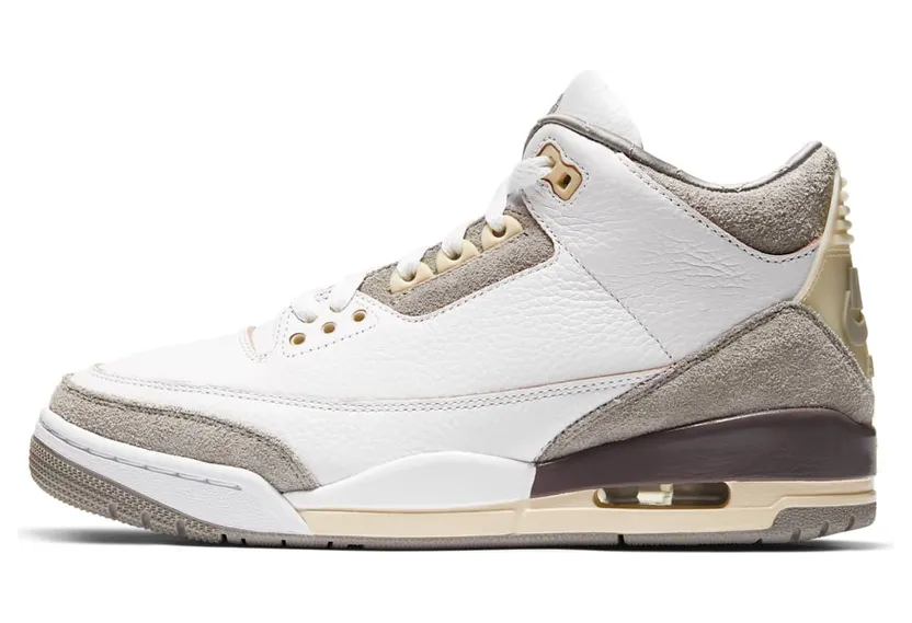 Jordan 3 Retro A Ma Maniere “White / Medium Grey / Violet Ore” (DH3434-110)