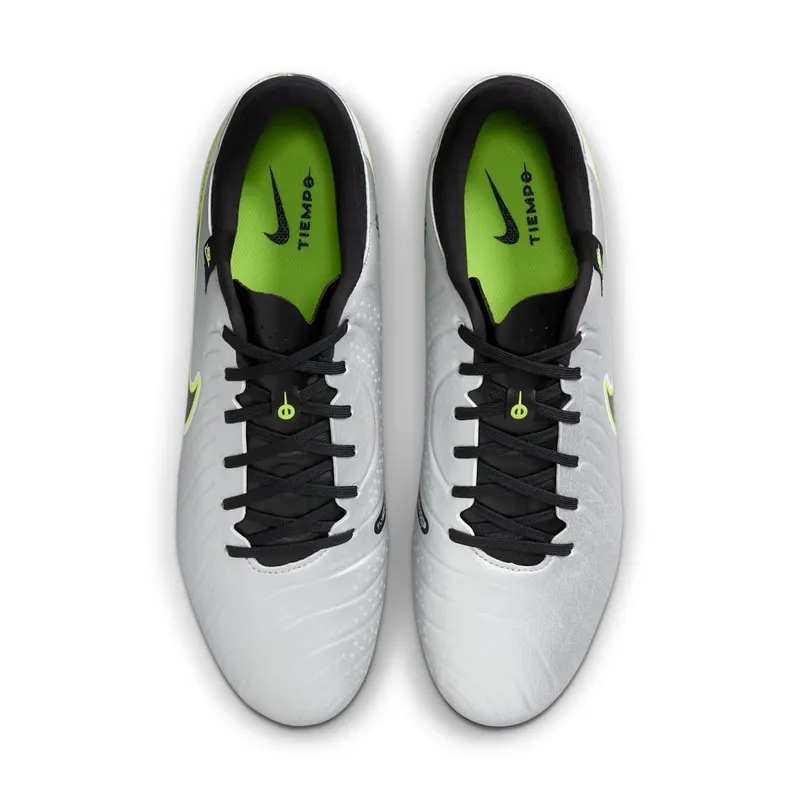 Nike Tiempo Legend 10 Academy SG-Pro AC Metallic Silver Volt Black (DV4338-001)