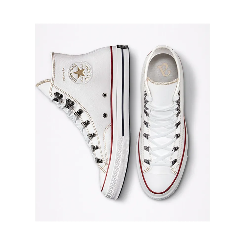 Converse pgLang voor Converse Chuck 70 White/irish Cream/navy (A00691C)