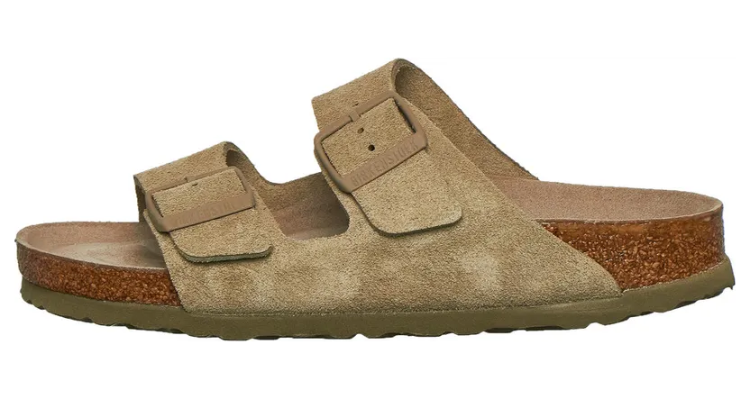 Birkenstock W Arizona BS Suede Faded Khaki (1019088)