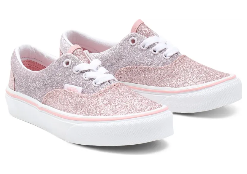 VANS 2-tone Glitter Era Kinderschoenen Roze (VN000YMA99B)