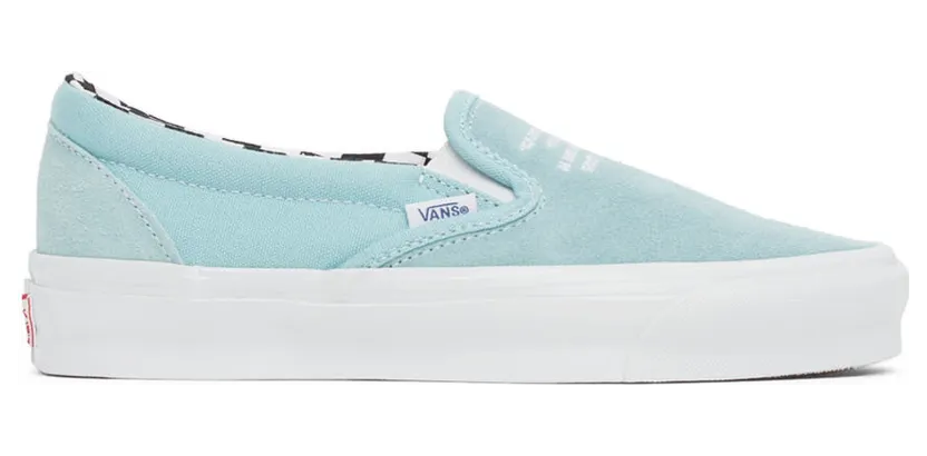 Vans Blue Ray Barbee Edition OG Classic Slip-On LX Sneakers (VN0A45JK92S)