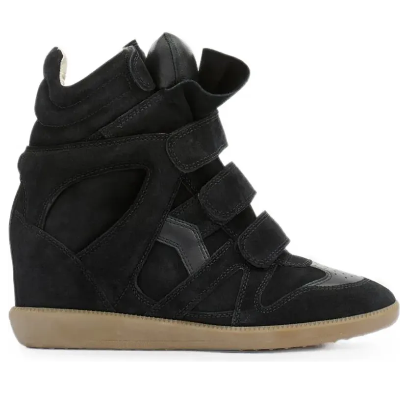 Isabel Marant Bekett met sleehak “Black” (23PBK0010FAA1E19S)