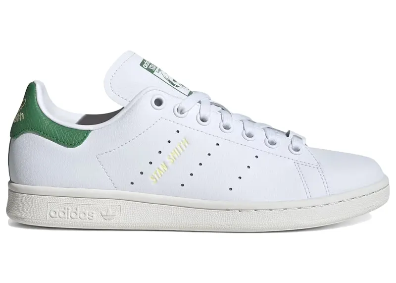 adidas Stan Smith White Preloved Green Yellow (IE0469)