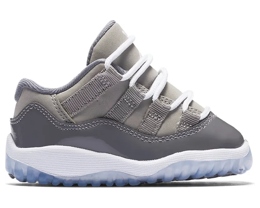Air Jordan 11 Retro Low BT ‘Cool Grey’ Medium Grey/White-Gunsmoke (505836-003)
