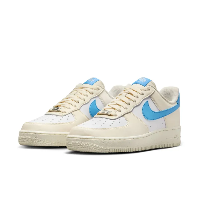 Nike Air Force 1 Low ’07 Next Nature “Pale Ivory University Blue” (DC9486-110)