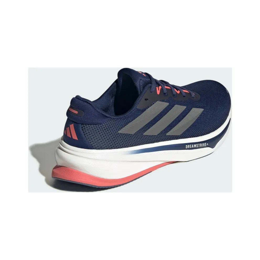 Adidas Supernova Rise 2 Running Shoes Dark Blue / Iron Metallic / Preloved Scarlet (JR3380)