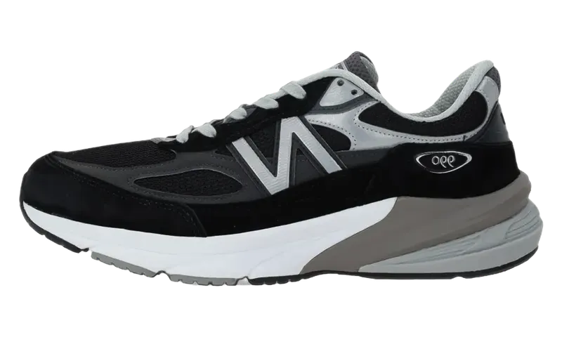 New Balance 990v6 Sneaker Womens “Black/White – Wide” (W990BK6-WIDE)