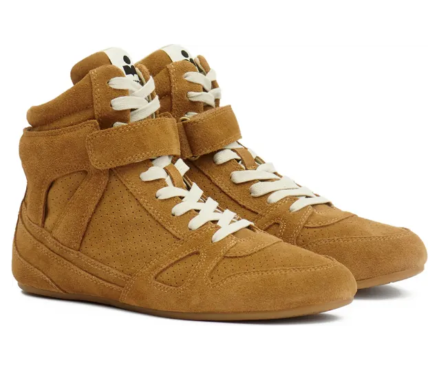Isabel Marant Senny High-top Leather “Brown” (D1E01S BK0092FA 50CO) (2)