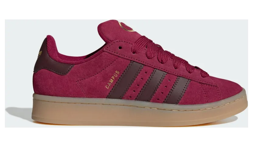 Adidas Campus 00s Legacy Burgundy / Cloud White / Off White (JS3889)