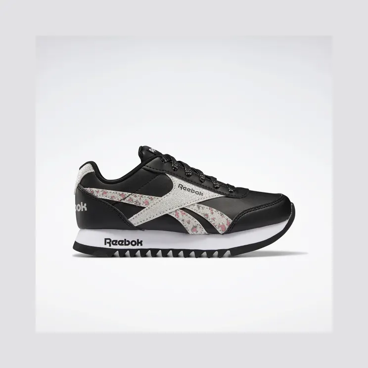 Reebok Royal Classic Jogger 2 Platformschoenen Core Black / Silver Metallic / Cloud White