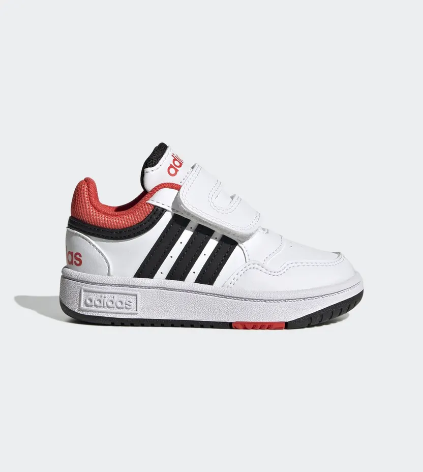 adidas Hoops Cloud White / Core Black / Bright Red (H03860)