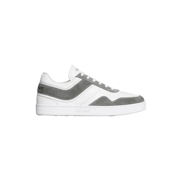 Celine Low Lace Up Grey Optic White (349223721C.09OP)