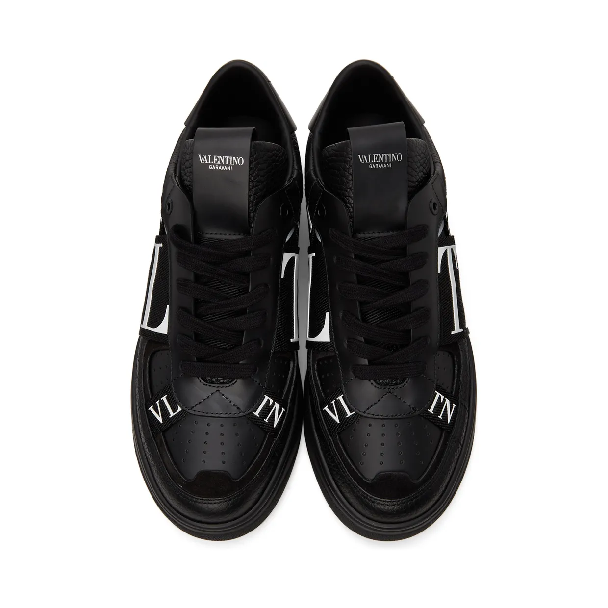 Valentino Garavani Black ‘VL7N’ Band Low Sneakers (WY0S0C58WRQ) (5)