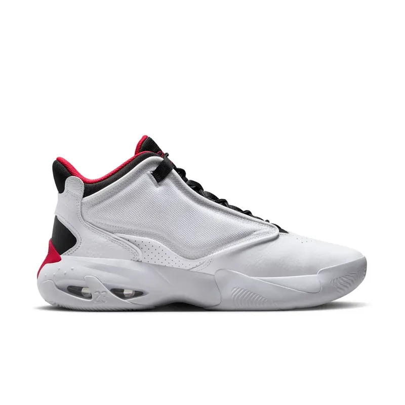 Jordan Max Aura 4 White Black University Red (DN3687-160)
