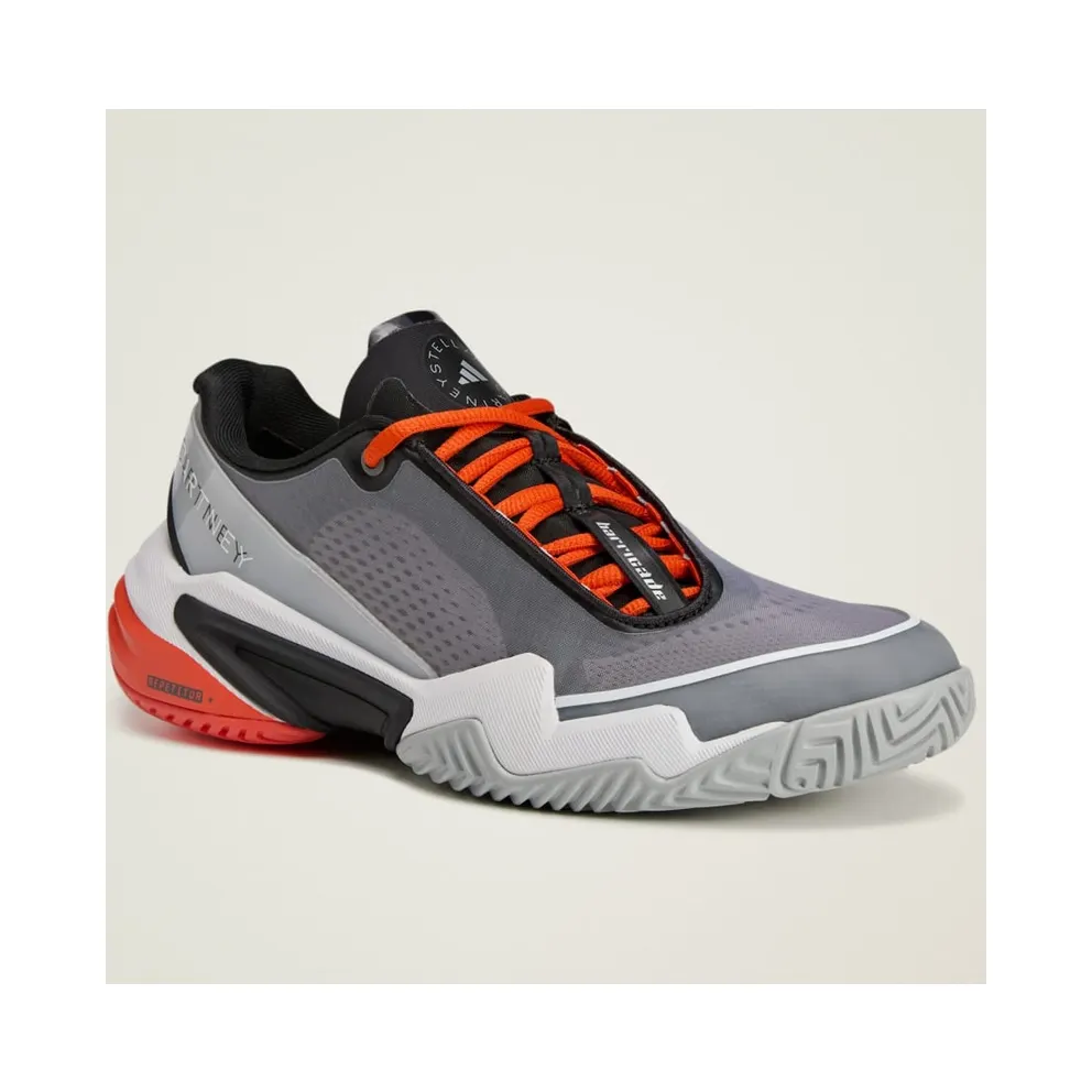 adidas Barricade by Stella McCartney White Charcoal Collegiate Orange (JR3285)