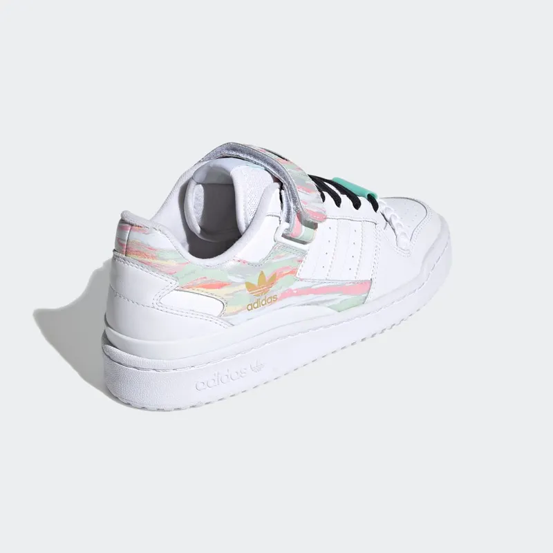 adidas Forum Low Cloud White / Cloud White / Frozen Green (FY5119)