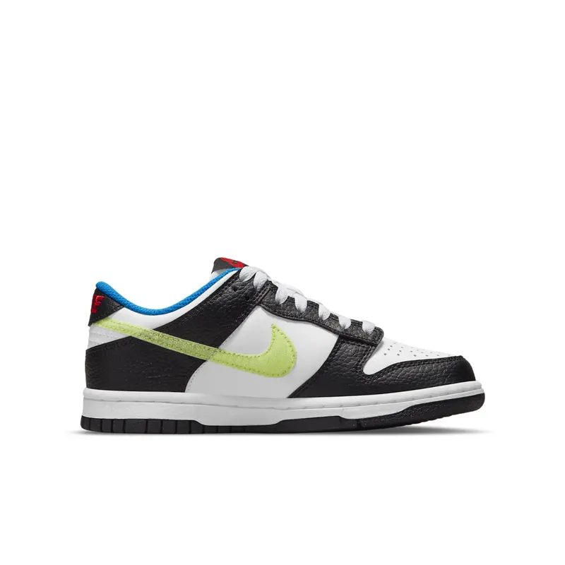 Nike Dunk Low Signal Blue Lemon Twist (GS) (DQ0977-100)