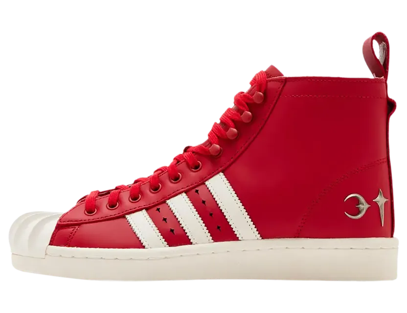 Adidas Superstar Boot “Thug Club – Red / White” (JP6518)