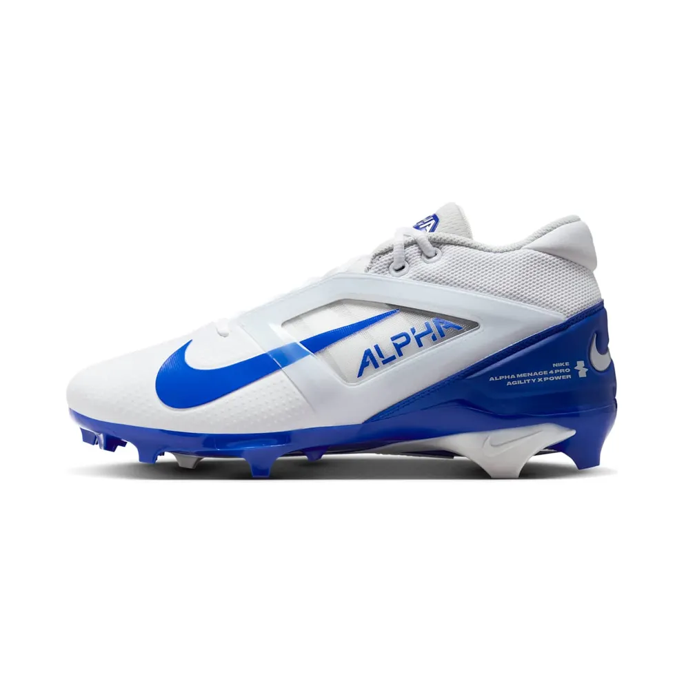 Nike Alpha Menace 4 Pro White Hyper Royal (FD7037-103)
