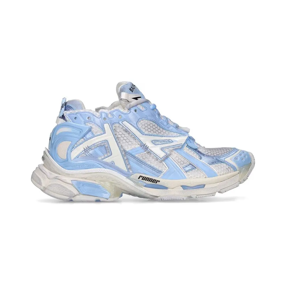 Balenciaga Runner White Light Blue (677402-W3RB2-9744)