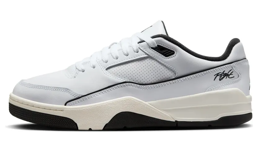 Air Jordan Flight Court “White Sail Black” (HF3255-100)