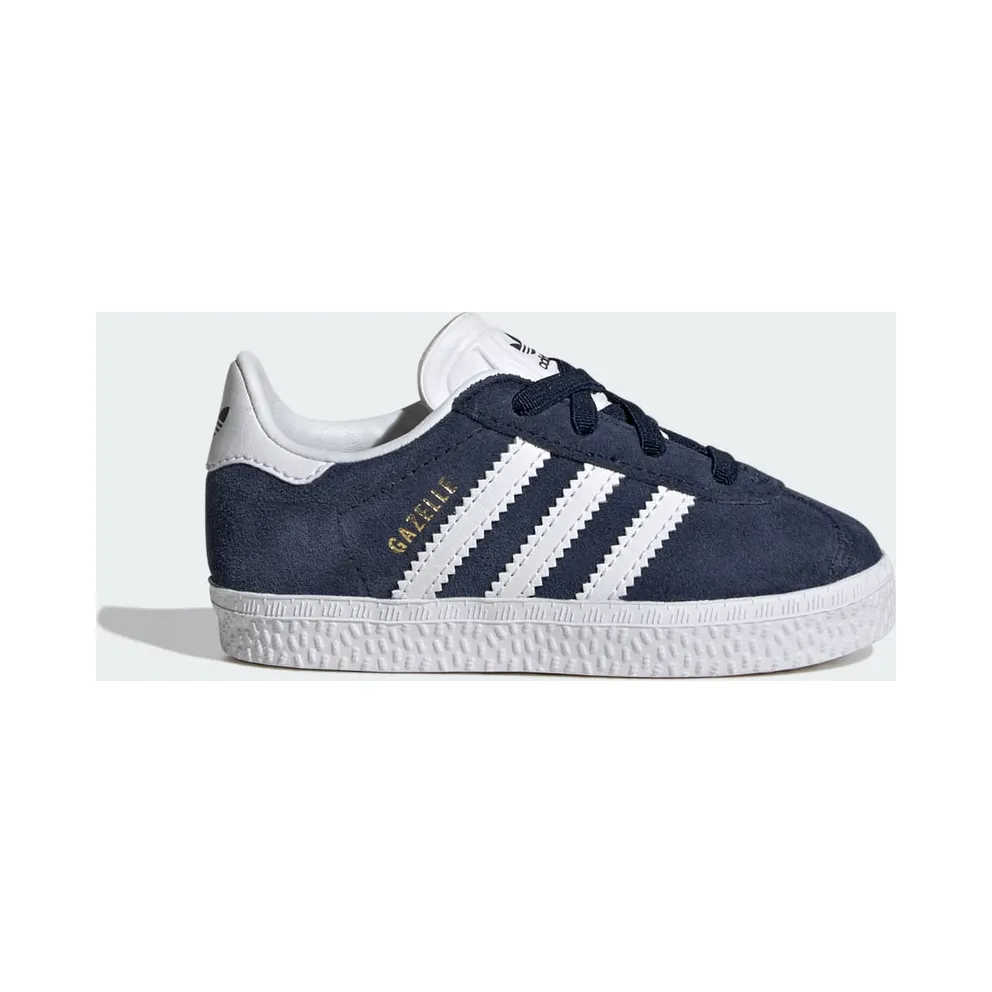 Adidas Gazelle Comfort Closure with Elastische Veters Kids Collegiate Navy / Cloud White / Cloud White (IH0337)