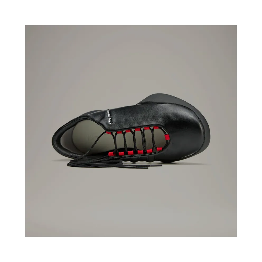 Adidas Y-3 Regu Mary Jane Black / Black / Better Scarlet (JS1115)